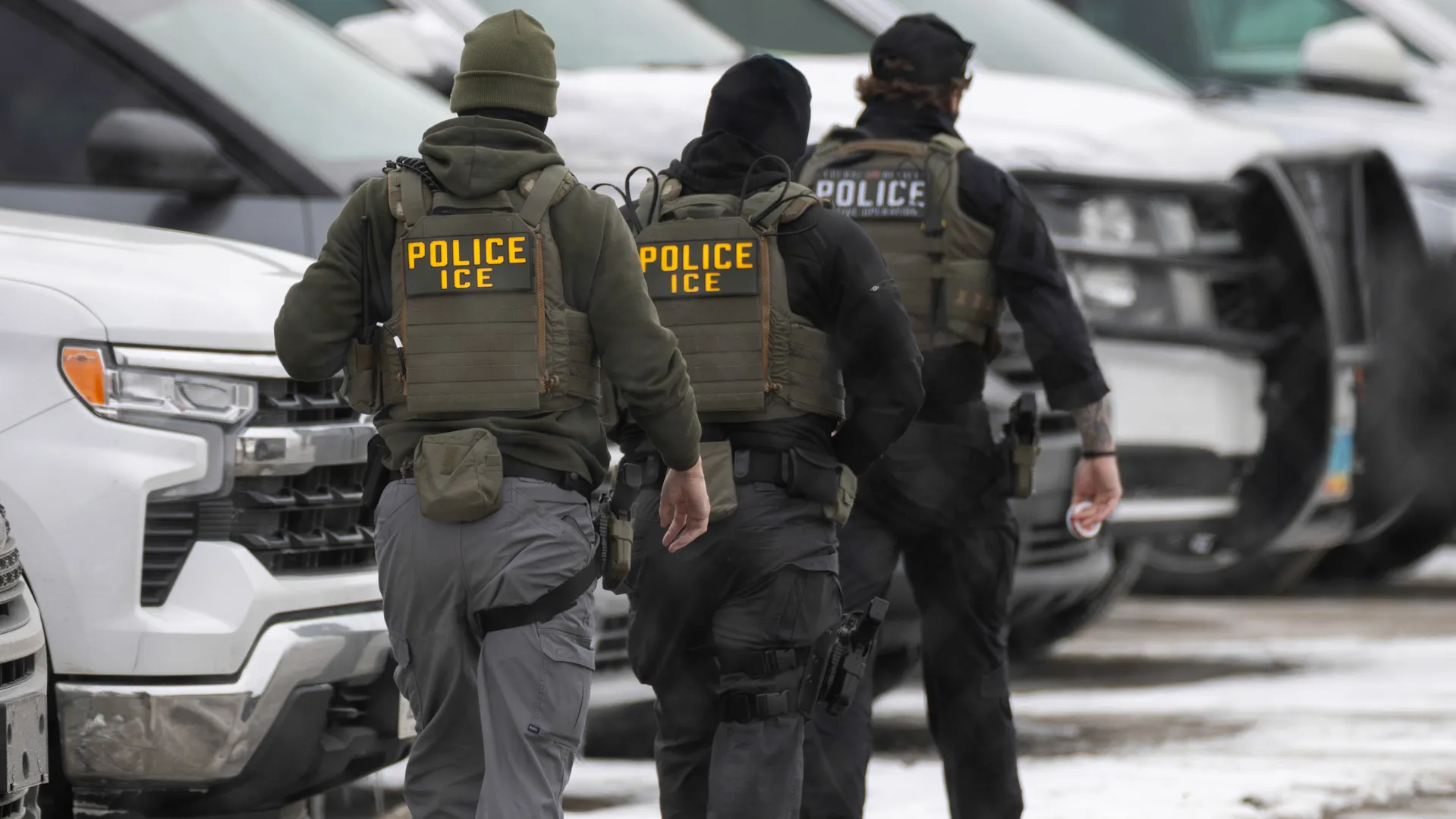 DOJ sues 4 states in dispute over 'undercover plates' for ICE agents
