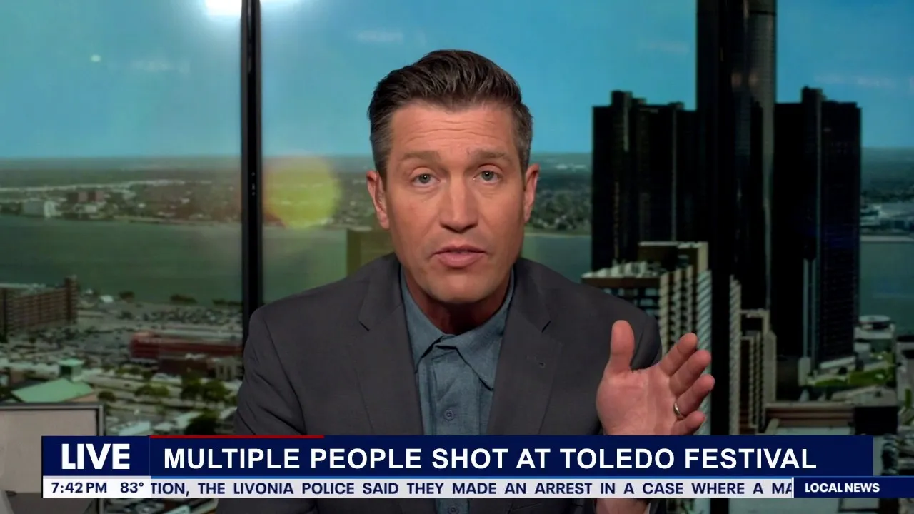 Suspects sought after 12 shot, injured at Ohio festival, police say