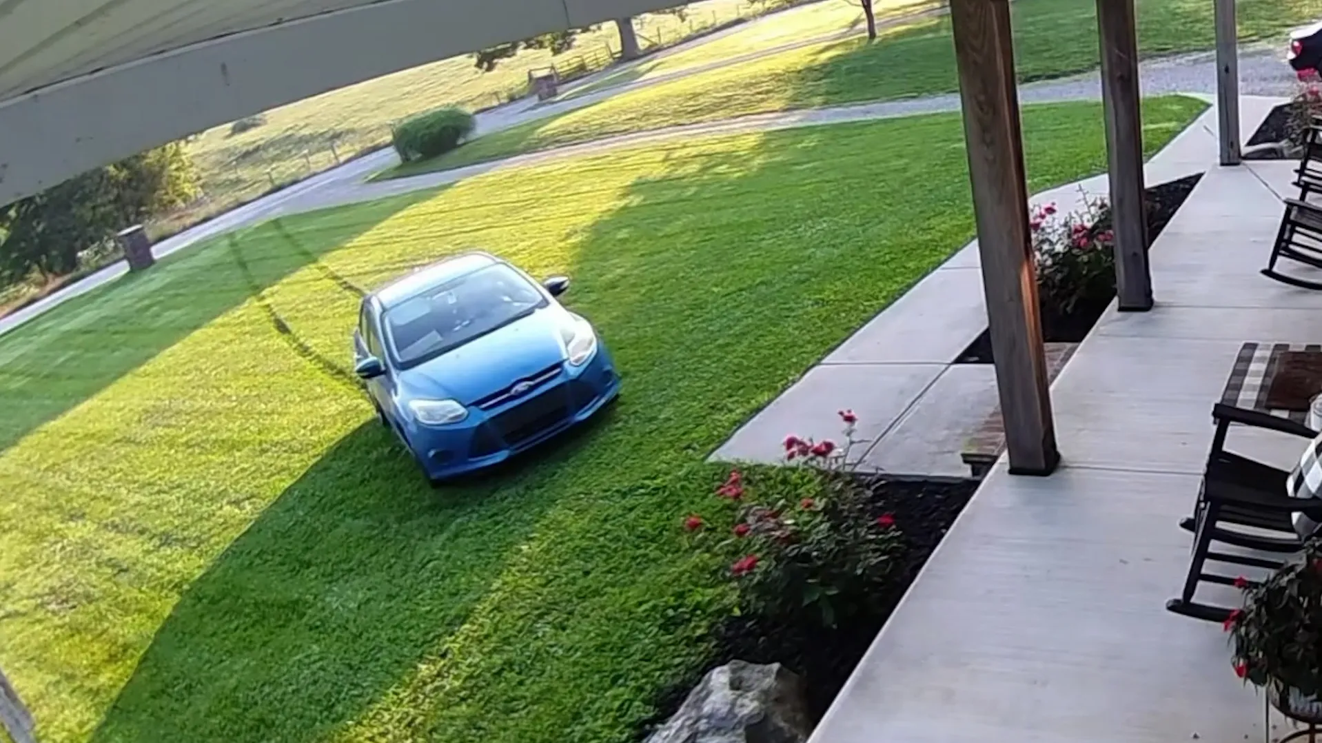 Watch Amazon contractor turn pristine lawn to ruin during delivery