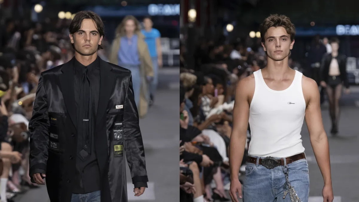 Britney Spears' sons Sean Preston, Jaydan James make runway debut in Paris
