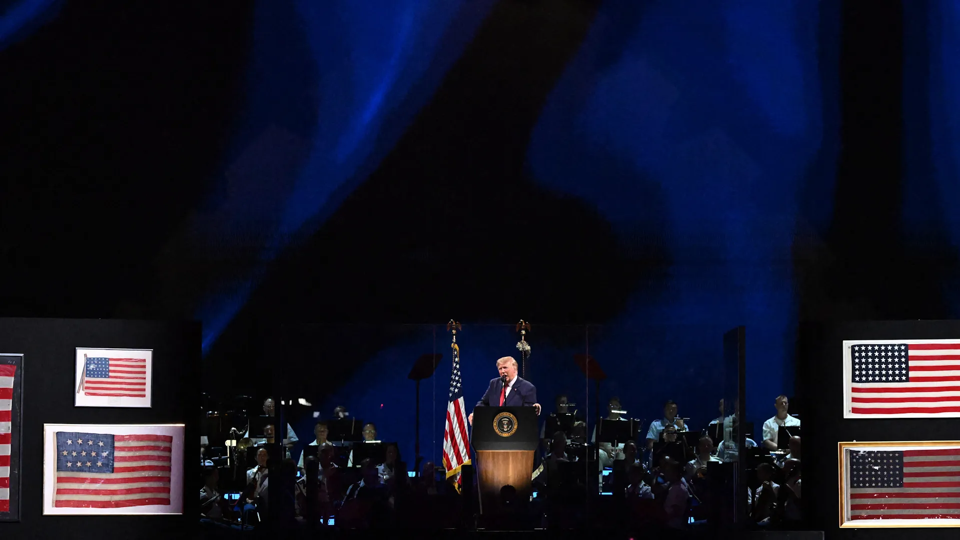 Trump blends history, military, politics: 7 takeaways from the 250th