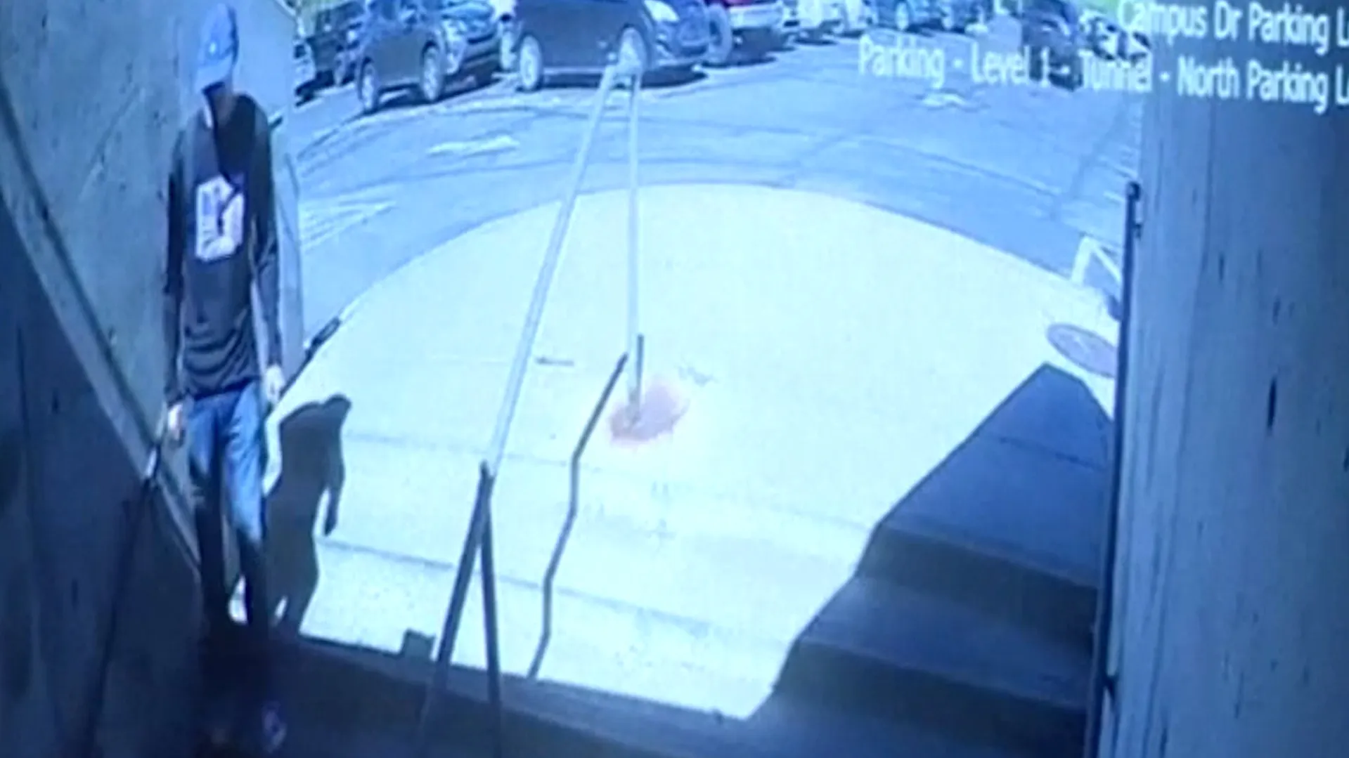 New surveillance footage released showing moments before Charlie Kirk's death