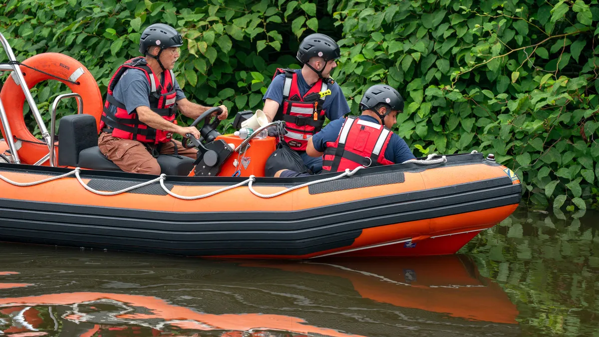 10-year-old girl still missing in New Jersey river after boy's death