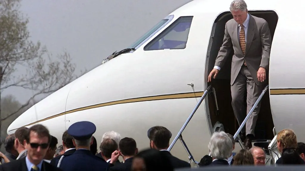 Trump explains covert Air Force One switch in catering container ruse