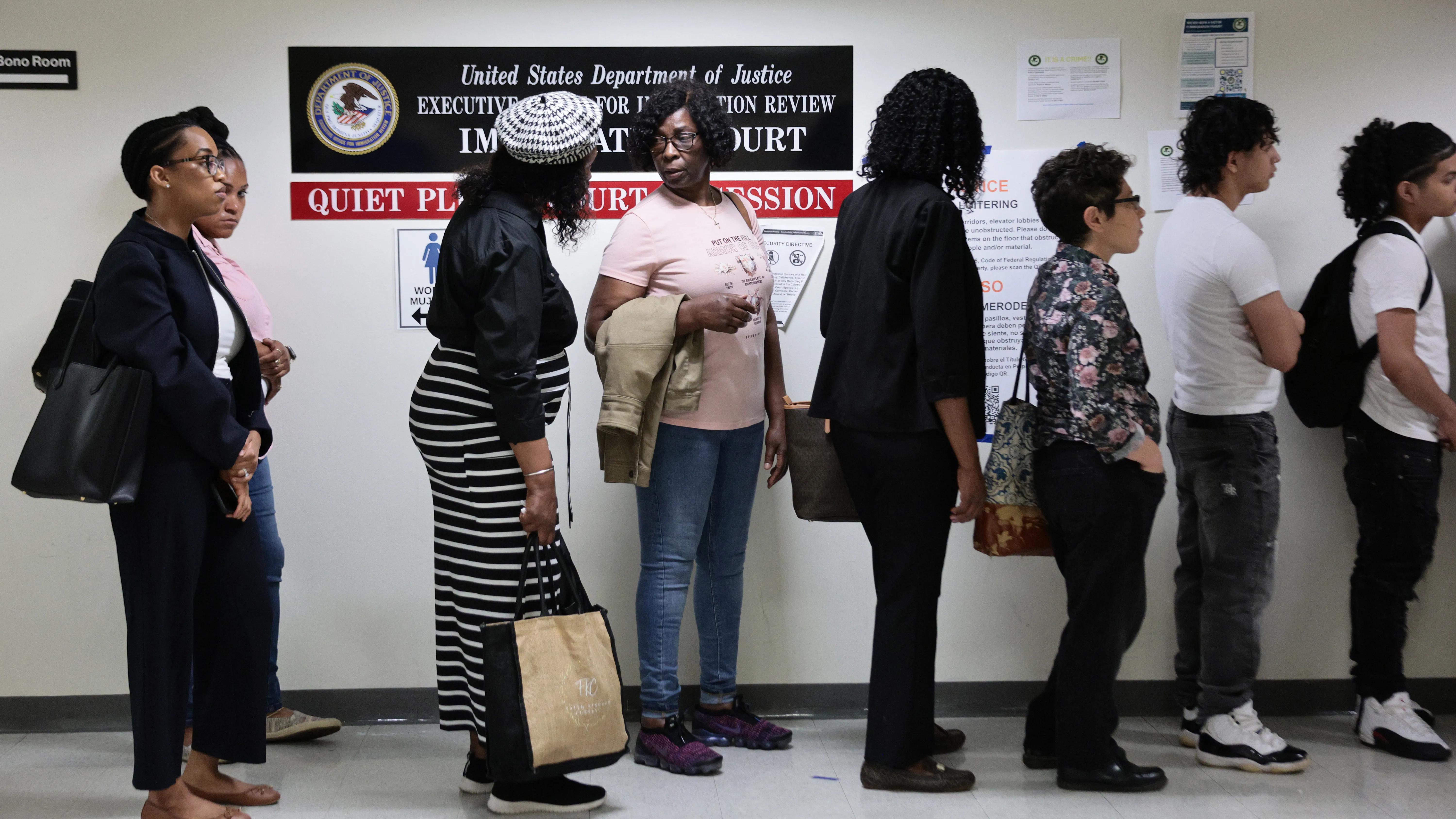Feds use 'mega' court hearings to speed through immigration cases