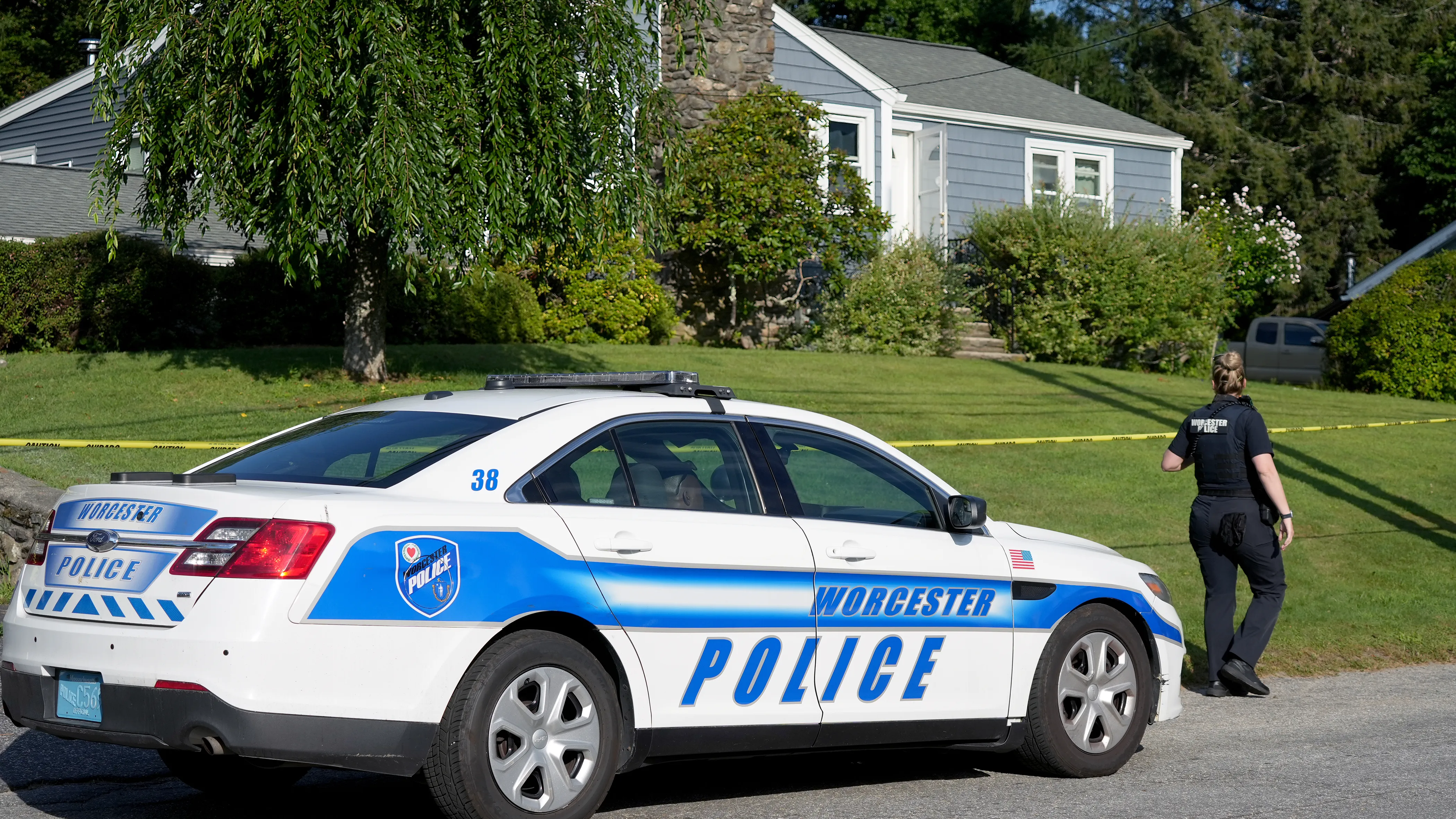 Woman suspected of killing her police officer husband found dead