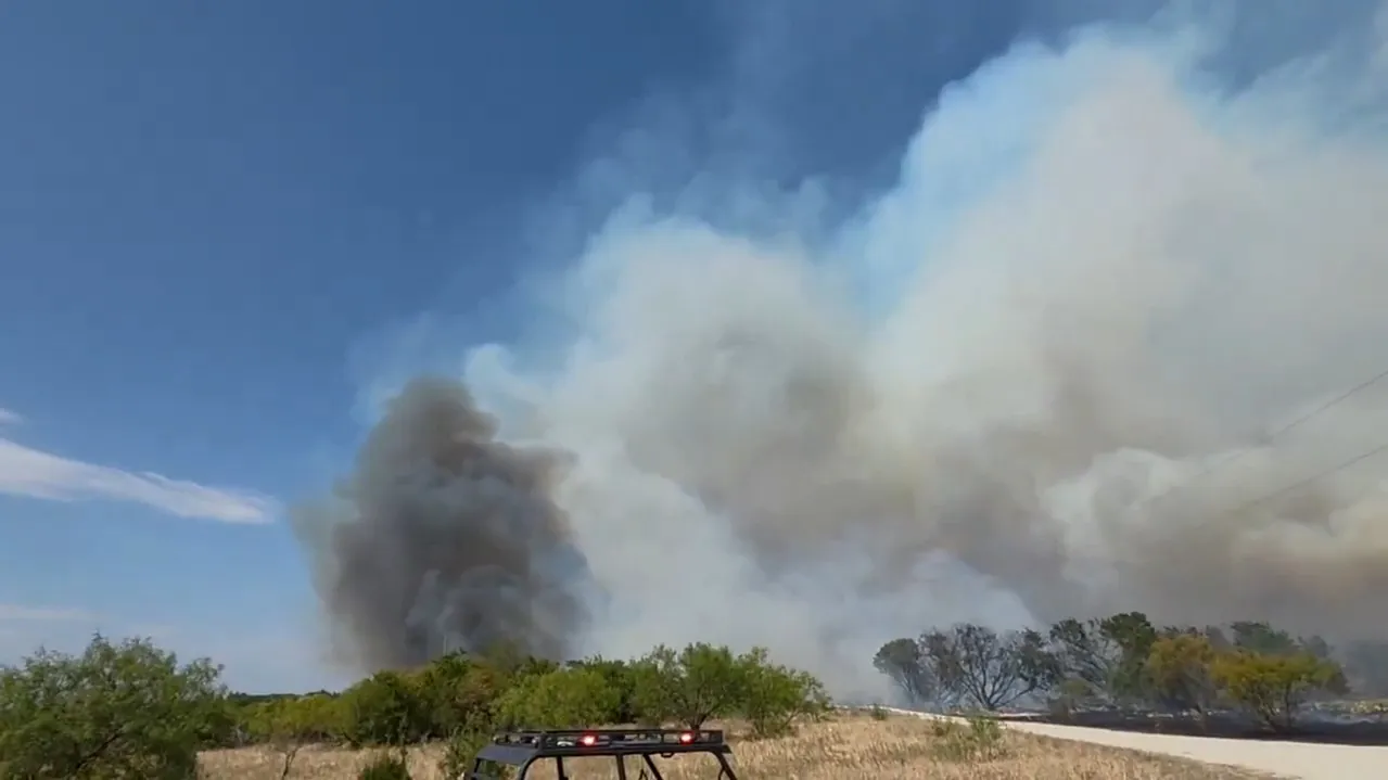 Ross Fire map: See where the Texas wildfire is burning