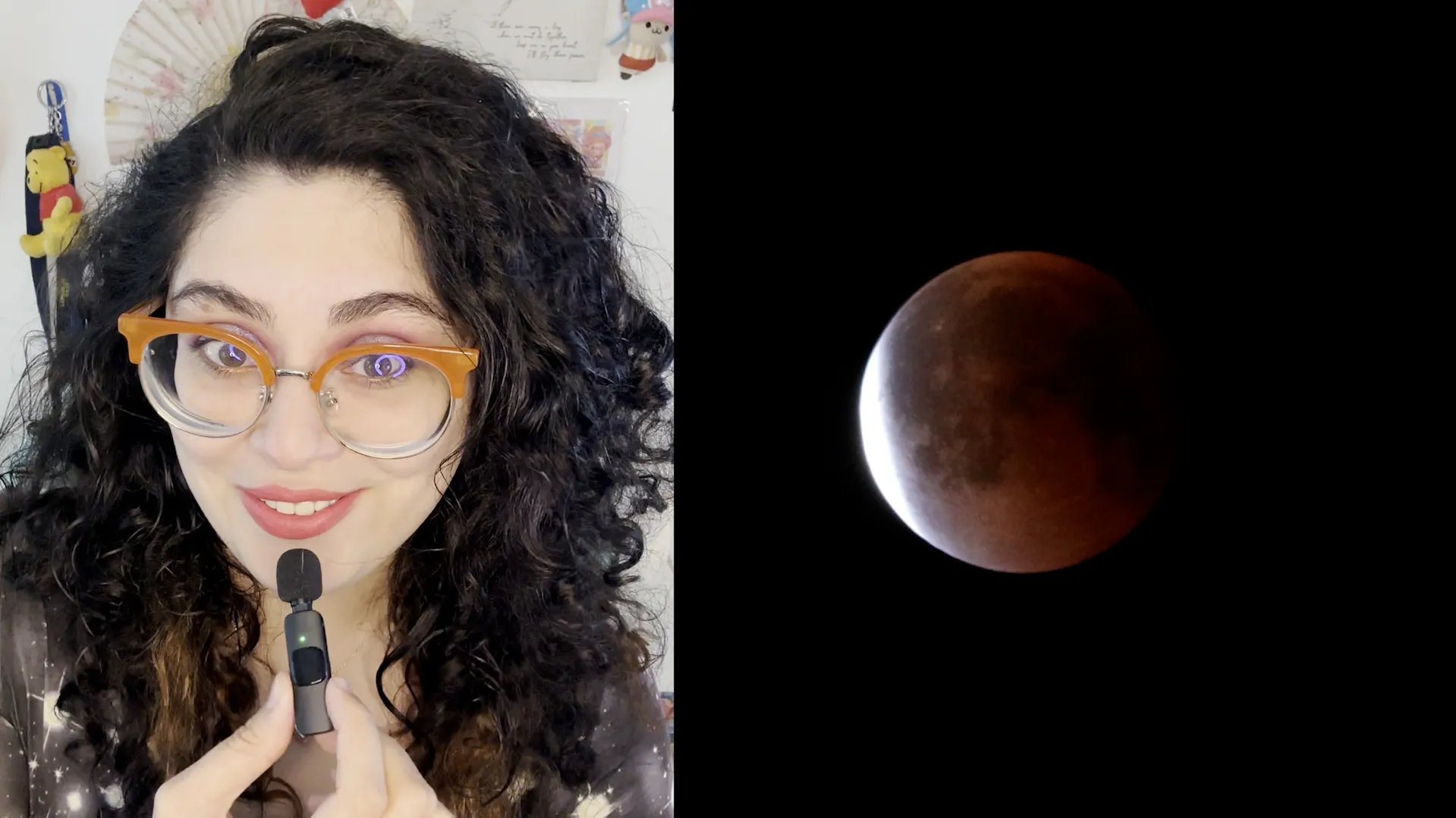 Photos capture breathtaking views of the 'almost blood moon' eclipse