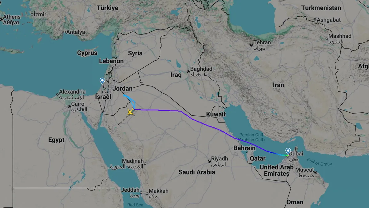 Israel-bound jet lands in Saudi Arabia after apparent pilot fight