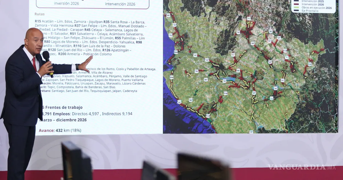 Anuncia SICT inversión de 70 mil mdp en carreteras de México