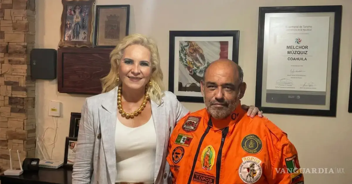 Rescatista de Múzquiz, Coahuila, se sumará a misión de rescate tras terremotos en Venezuela