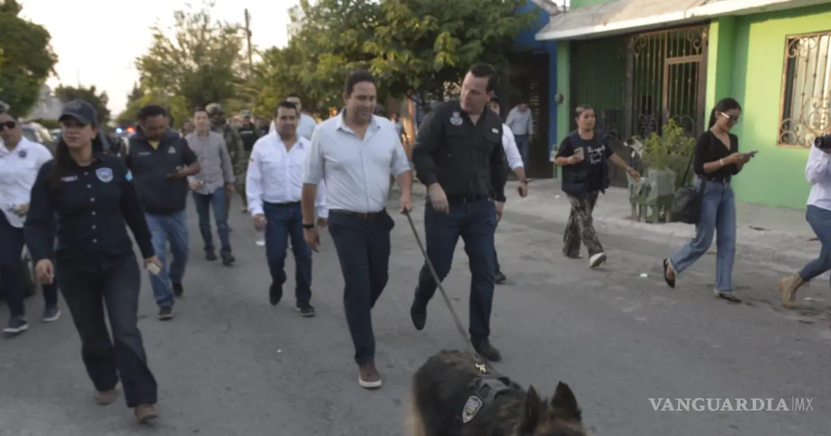 Refuerzan vigilancia en el oriente de Saltillo con operativo coordinado entre los tres órdenes de gobierno