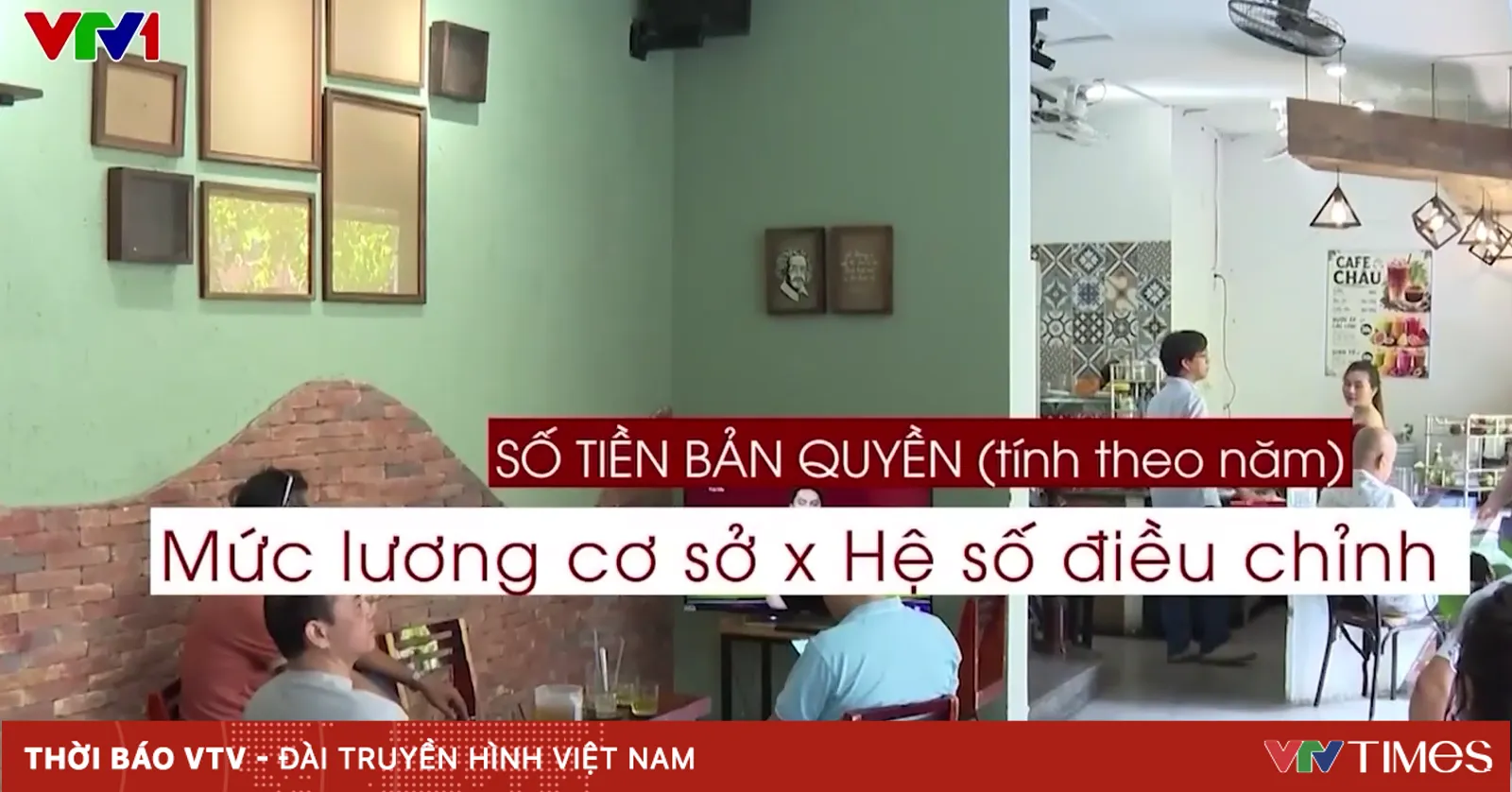 Tăng phí bản quyền âm nhạc tại quán cà phê, nhà hàng từ ngày 1/7