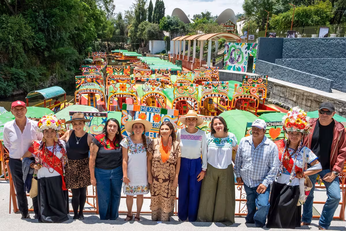 Brugada entrega rehabilitación de embarcaderos Xochimilco con inversión de 84 mdp