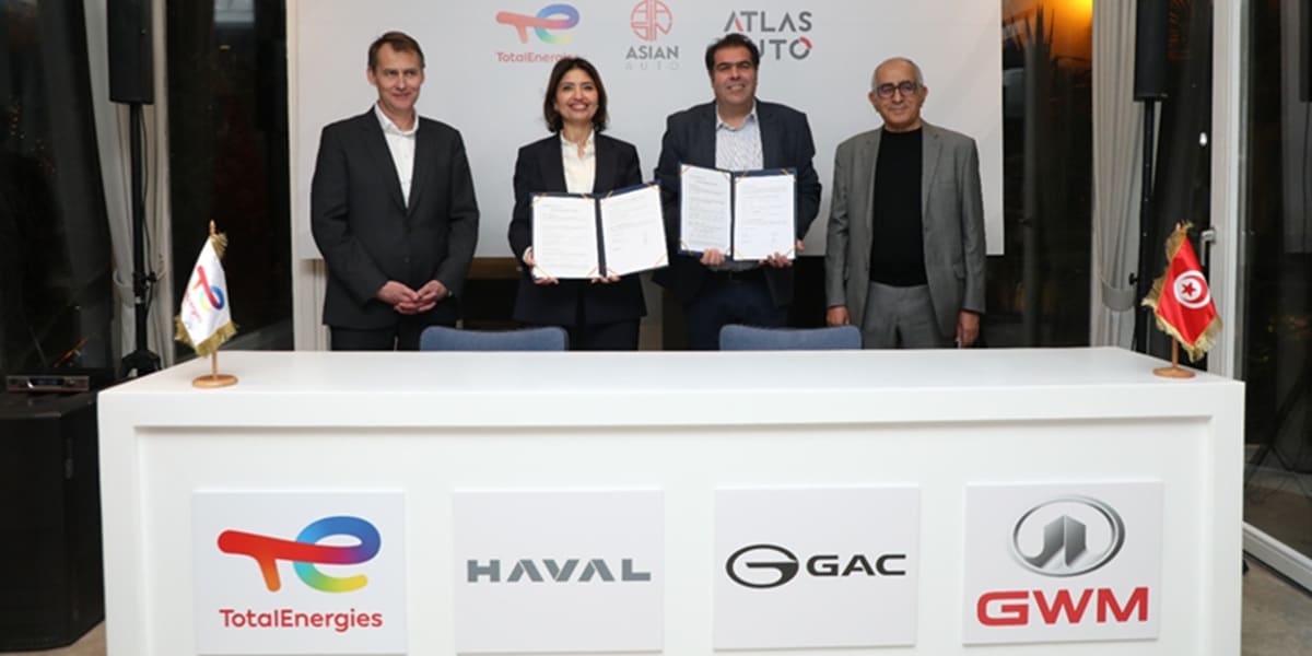 TotalEnergies Marketing Tunisie renouvelle son partenariat avec Atlas Auto et Asian Auto