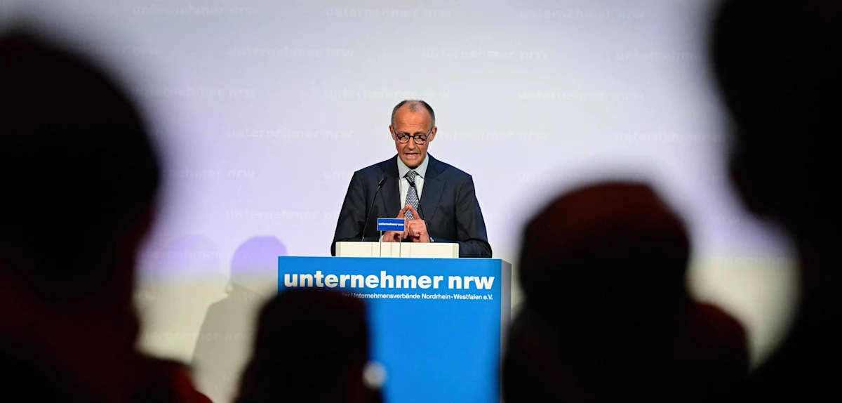 „Wir müssen das Ganze einfach noch besser darstellen“, sagt Merz vor frustrierten Unternehmern