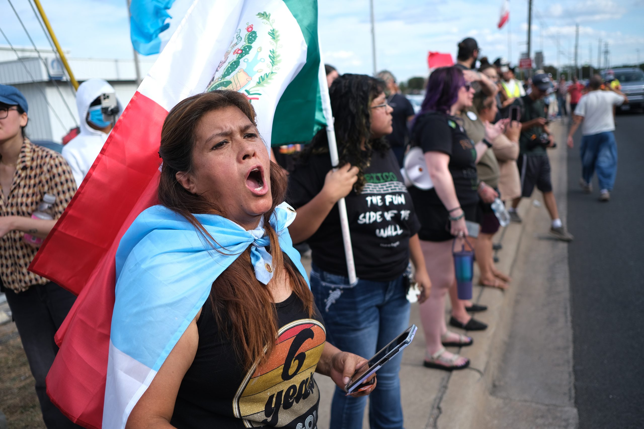 Man shot by ICE officer is detained in Texas with a bullet still in his back, attorney's office says