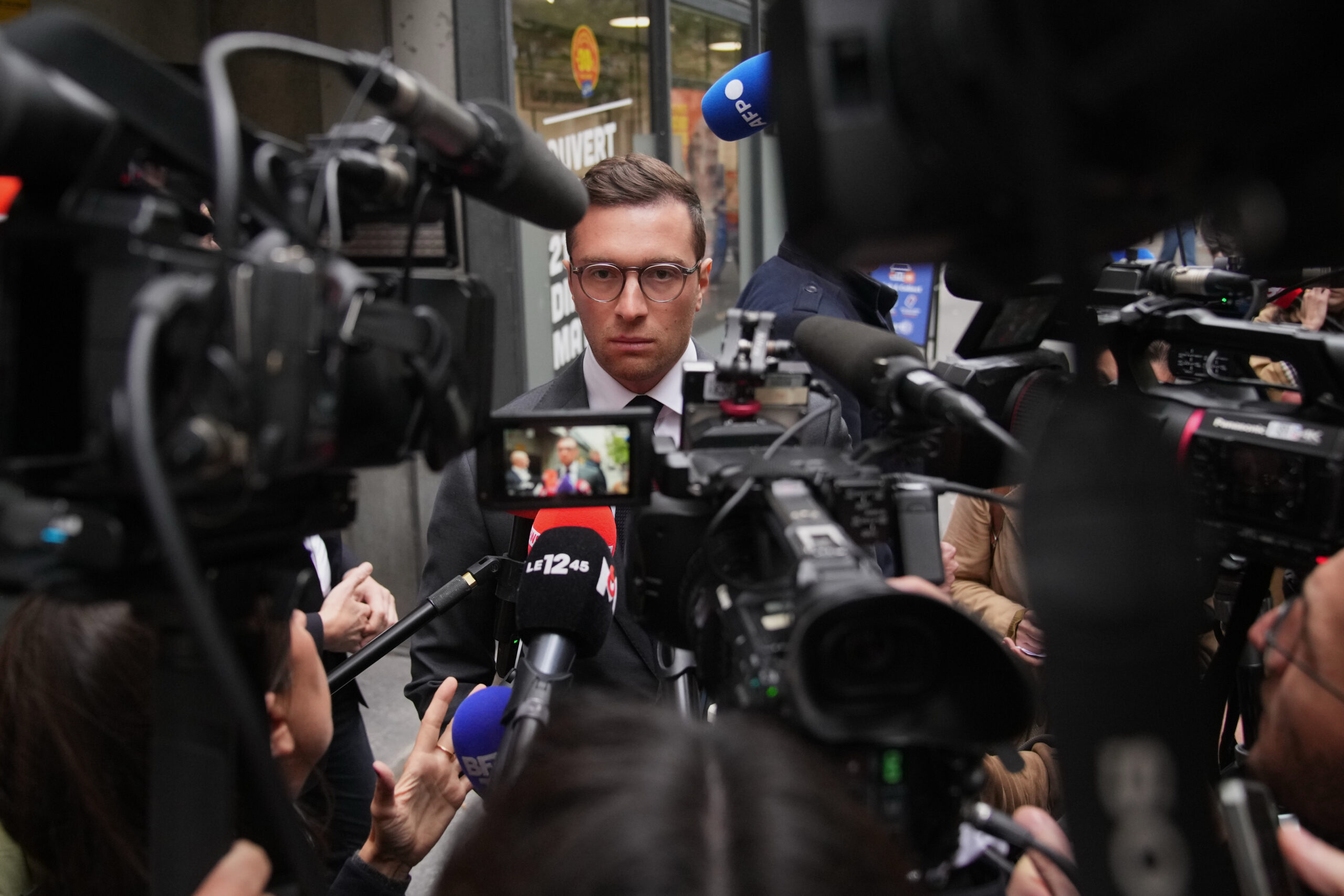 Antisemitism allegations against her running mate cloud Le Pen's presidential campaign in France