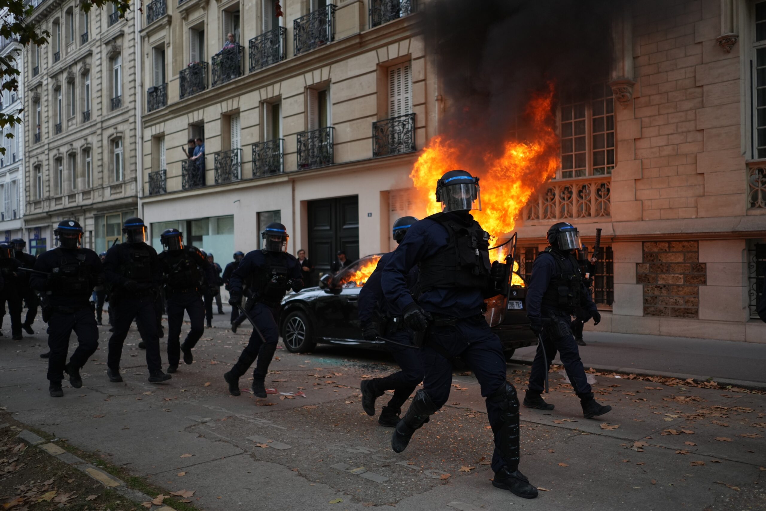 Policing of France's school protests clouds Macron's final months and sparks uproar