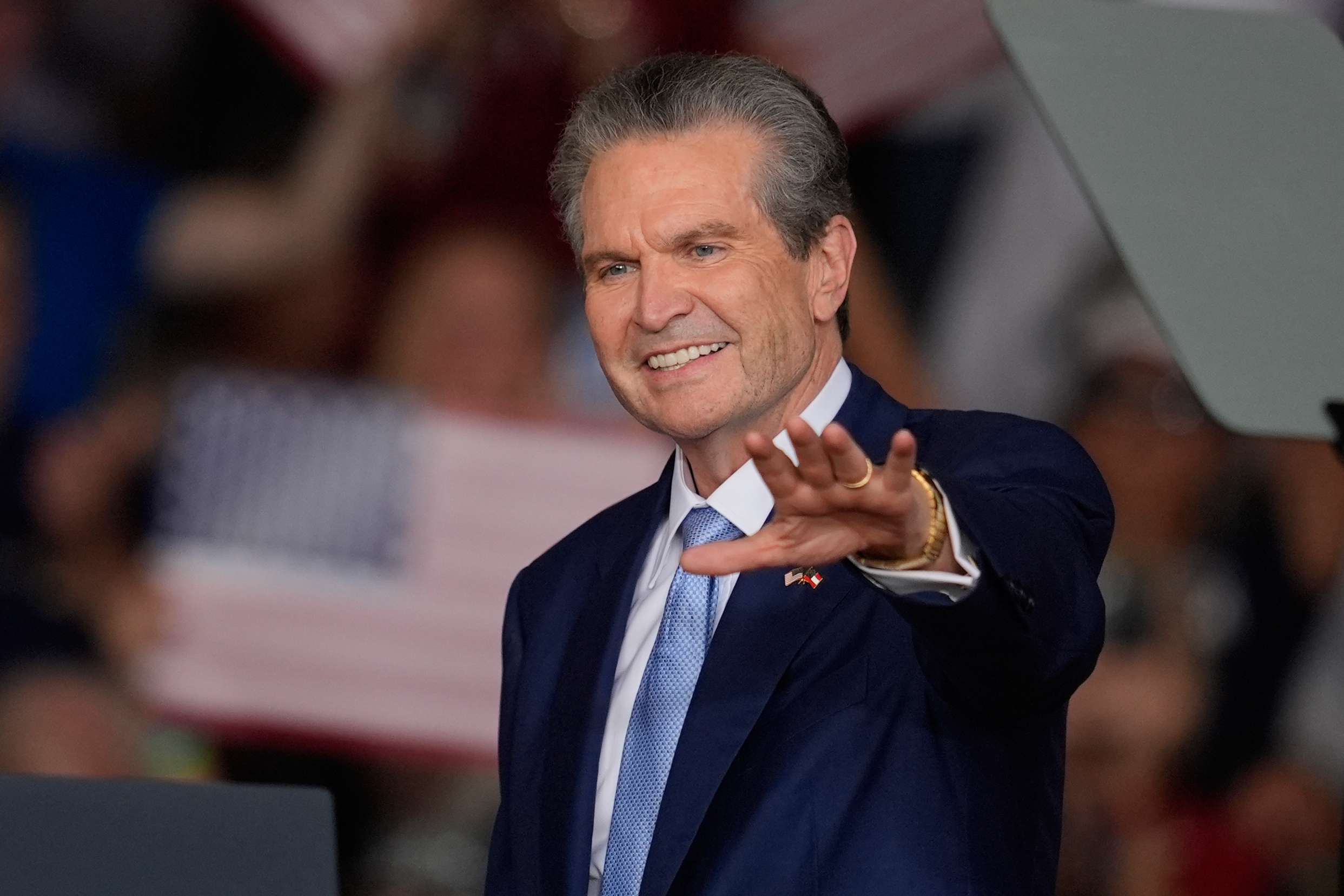 Republican billionaire Rick Jackson is walking a Trump tightrope in his quest to lead Georgia
