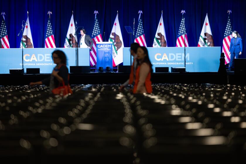 California governor candidates get four minutes to pitch ideas