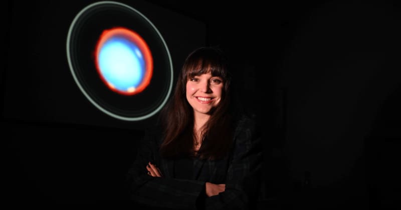 PhD student creates first 3D map of Uranus's upper atmosphere