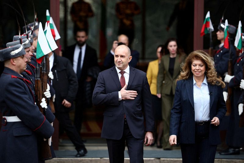 Bulgaria's former president Radev registers party to run in April 19 election