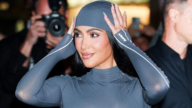 Kim Kardashian’s Mini Shorts Look Turns Heads for SKIMS