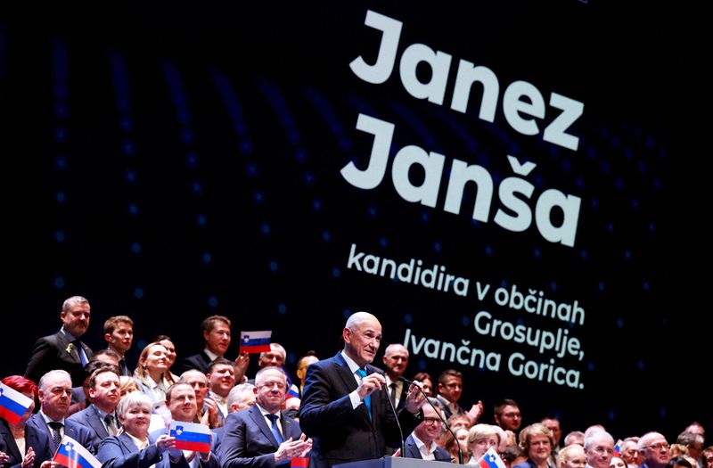 Slovenians vote in tight race between liberals and populist right