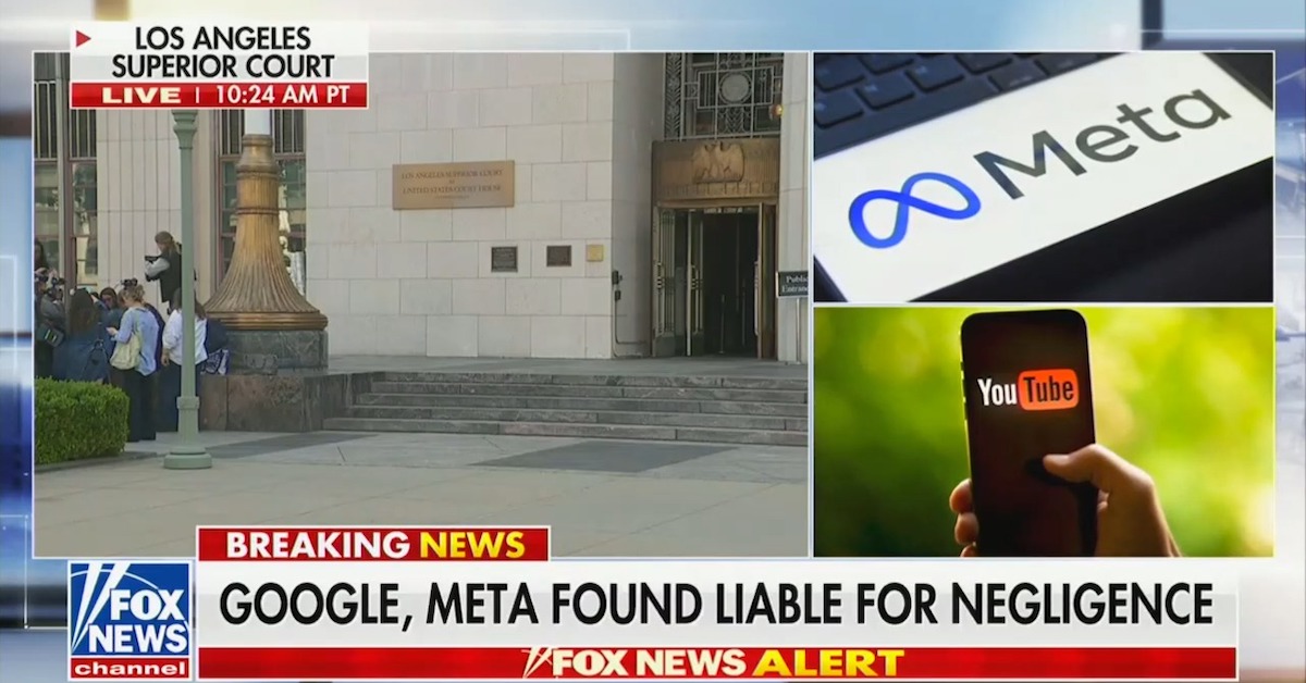 Meta and YouTube Both Found Liable In Landmark Social Media Case