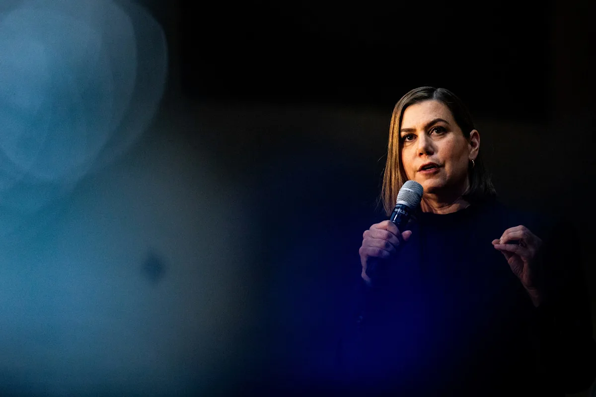 Sen. Elissa Slotkin takes her Midwest message to Iowa, fueling 2028 speculation