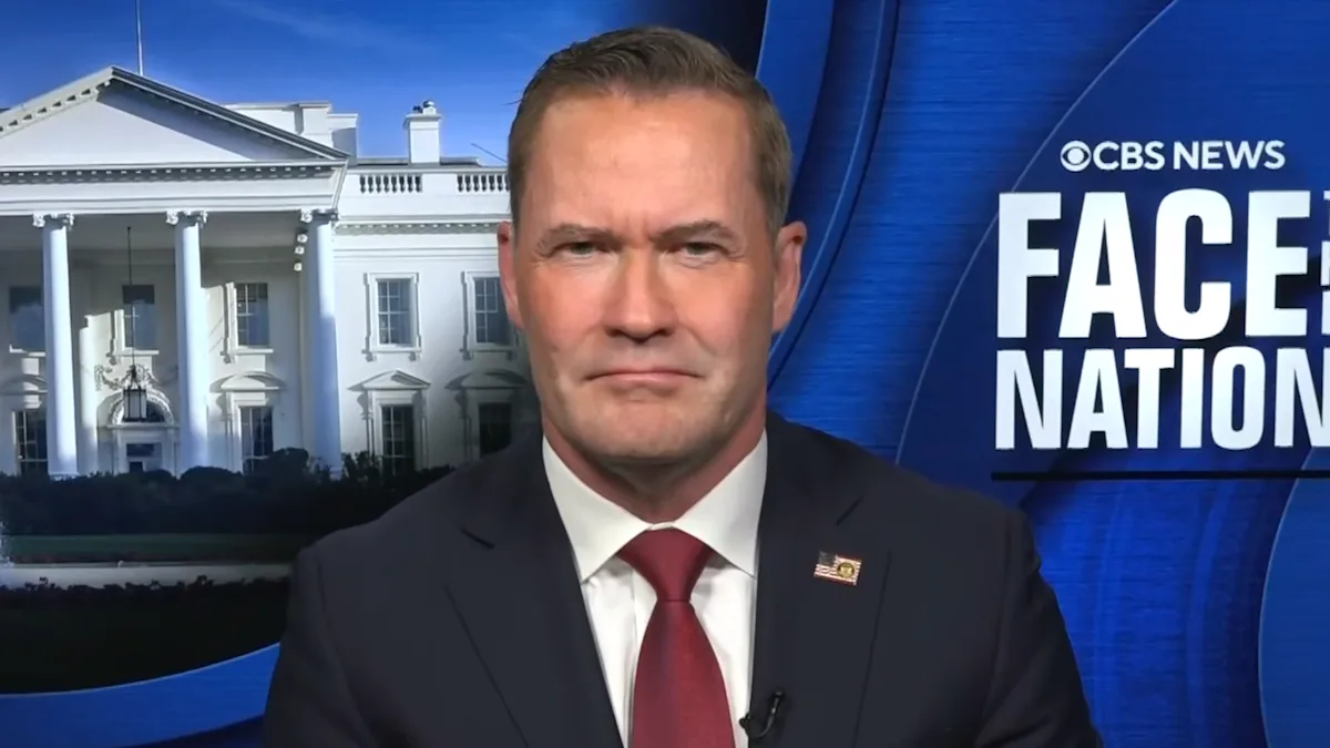 Mike Waltz says U.S. is "never going to take an approach of trust" with Iran