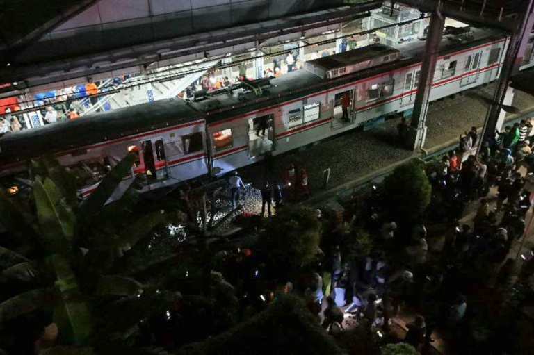 Trains collide near Jakarta, killing five, injuring dozens