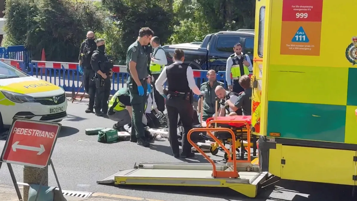 London mayor laments "shocking antisemitic attacks" as 2 hurt in stabbing