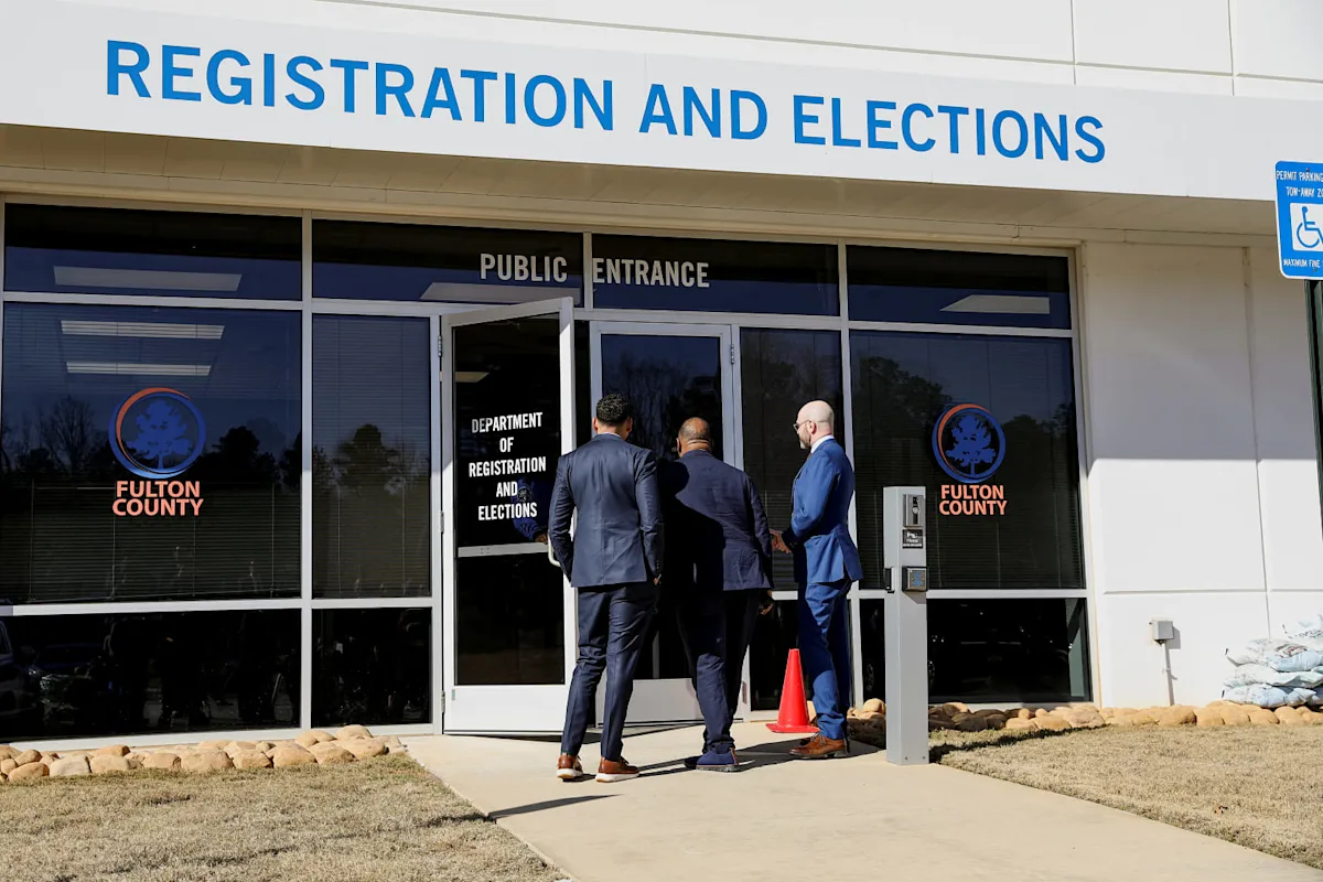 Judge says Justice Department can keep the 2020 election ballots the FBI seized from Fulton County, Ga.
