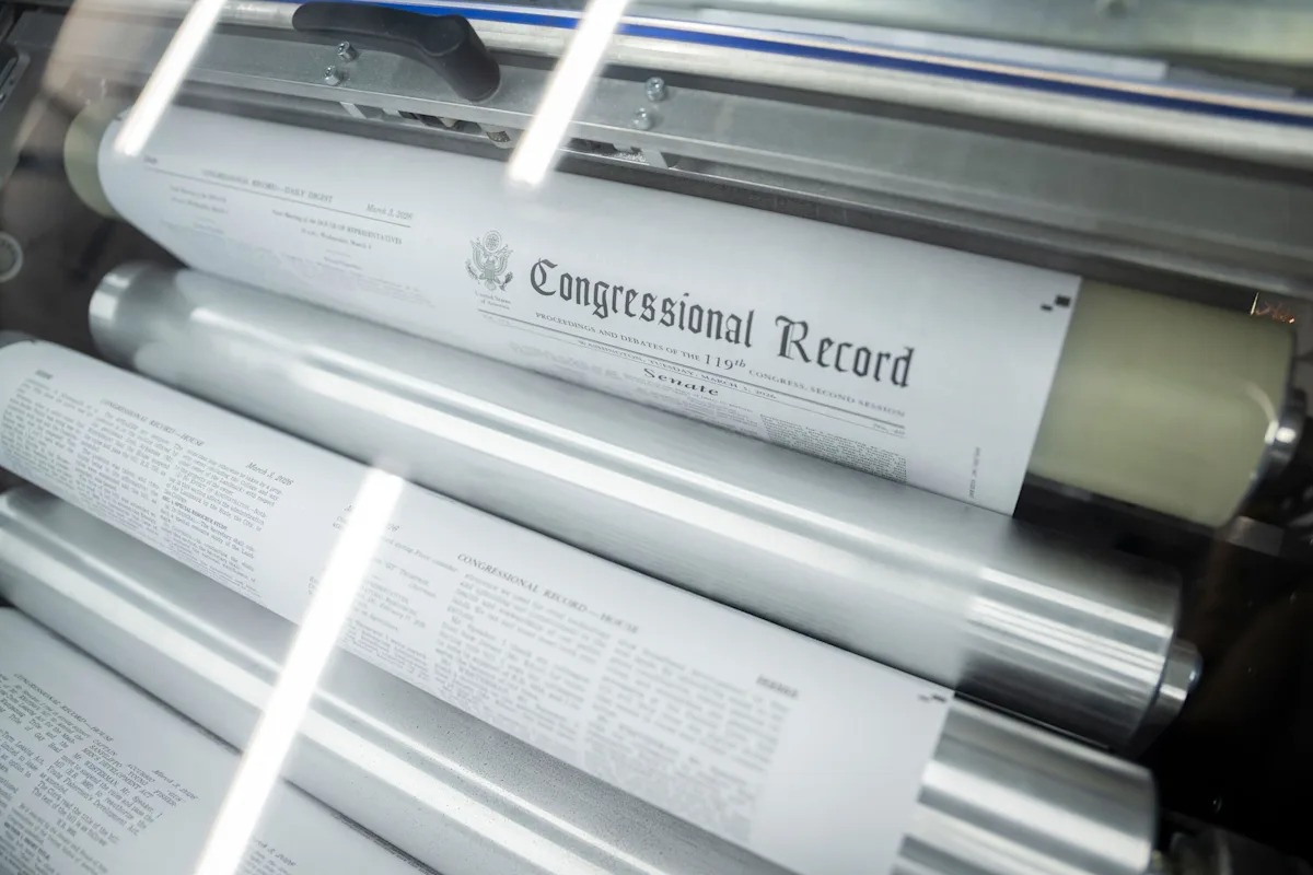 Inside the Congressional Record: How history gets made as D.C. sleeps