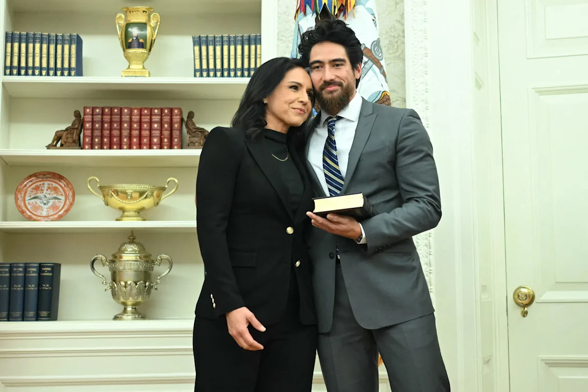 Tulsi Gabbard resigning as intel chief, citing husband's cancer diagnosis