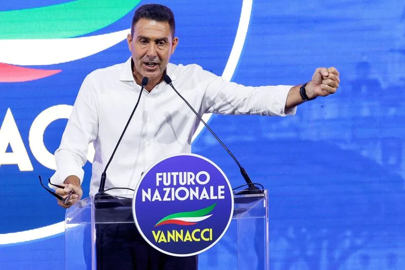 Italy's emerging far-right party overtakes League for first time, poll shows