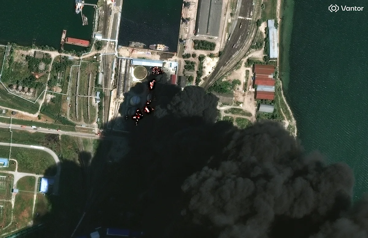 Ukraine launches huge drone attack on Russia and occupied Crimea