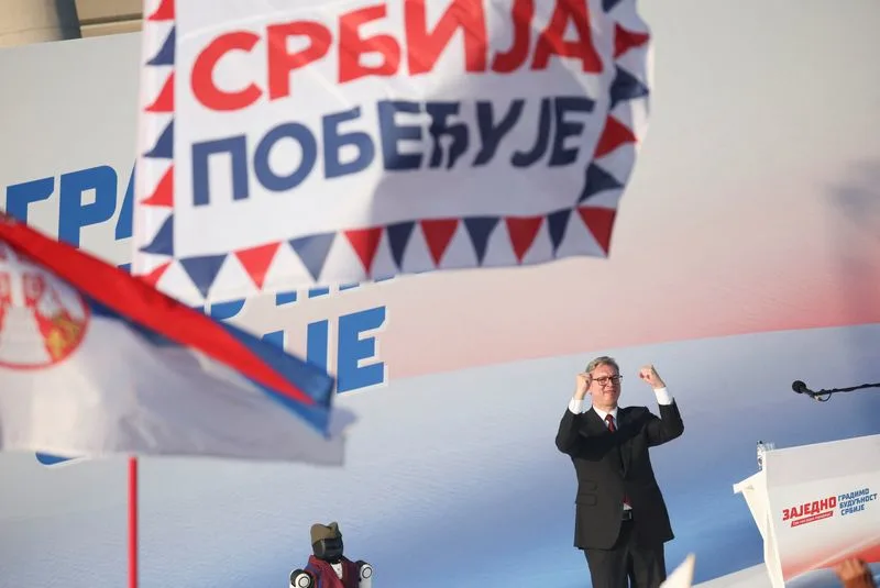 Serbian President Vucic says he will resign within weeks; move comes amid student protests