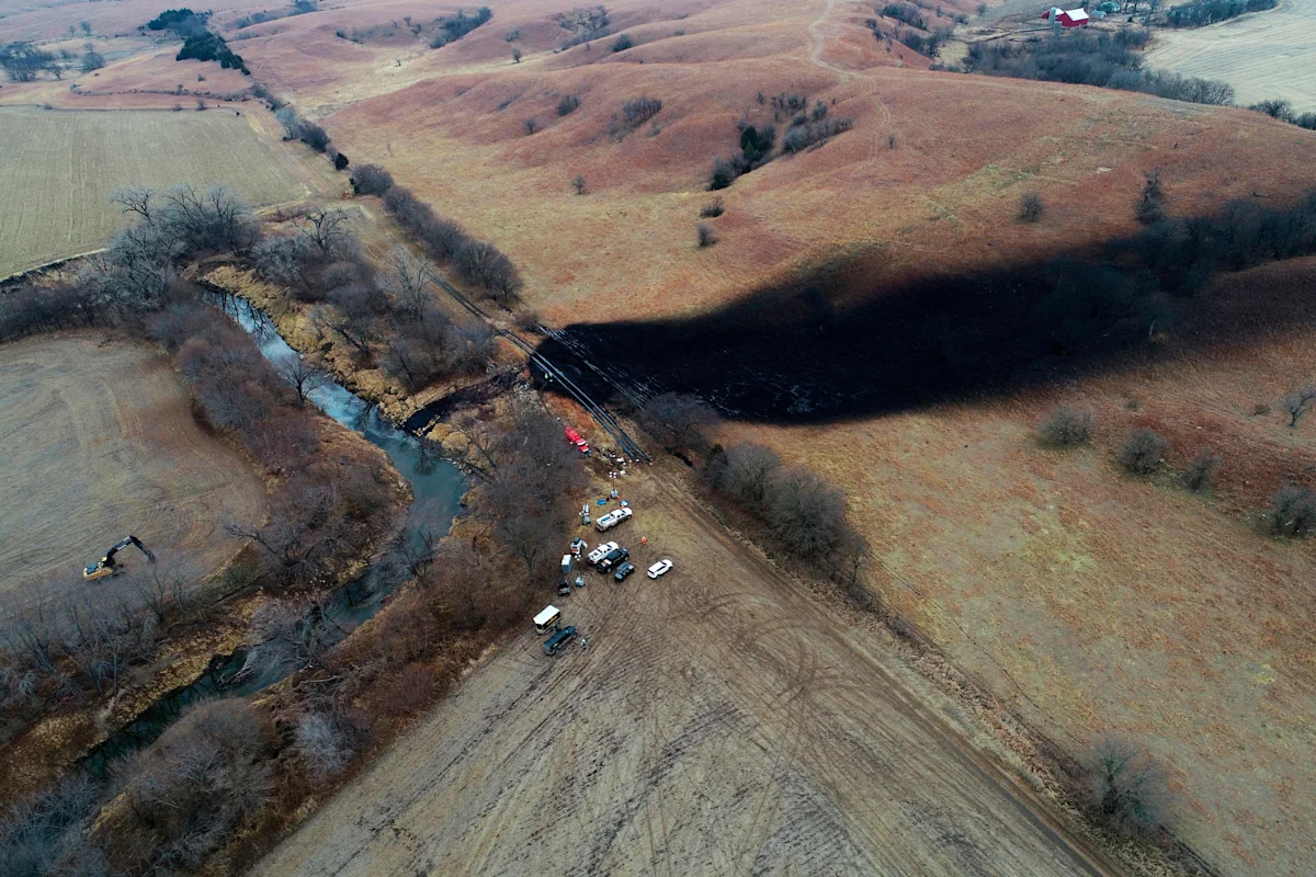Keystone Pipeline operator agrees to pay $26.9 million over 2022 spill