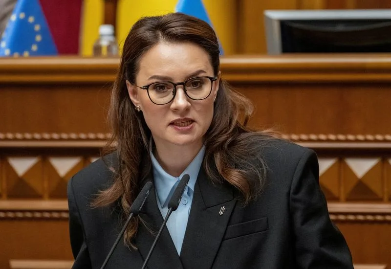 Ukrainian Prime Minister Yulia Svyrydenko submits resignation, parliament speaker says