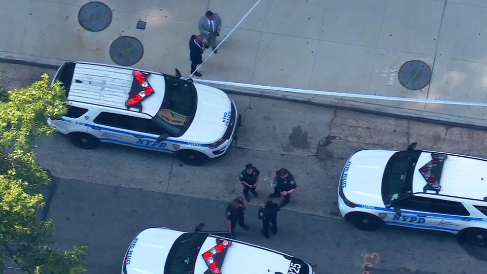 Two men stabbed in unprovoked attack in broad daylight on New York City streets, police say