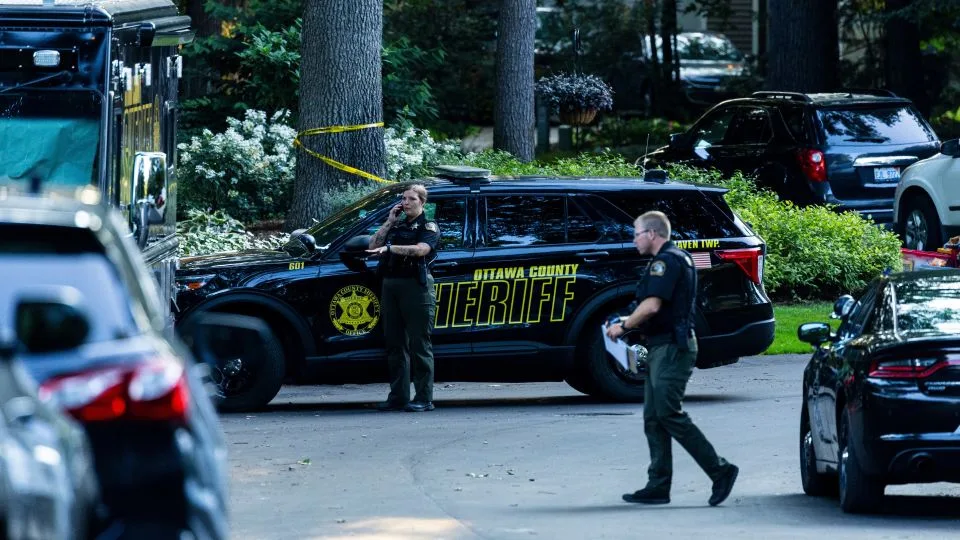 8 found dead in Michigan home after fire, some with gunshot wounds