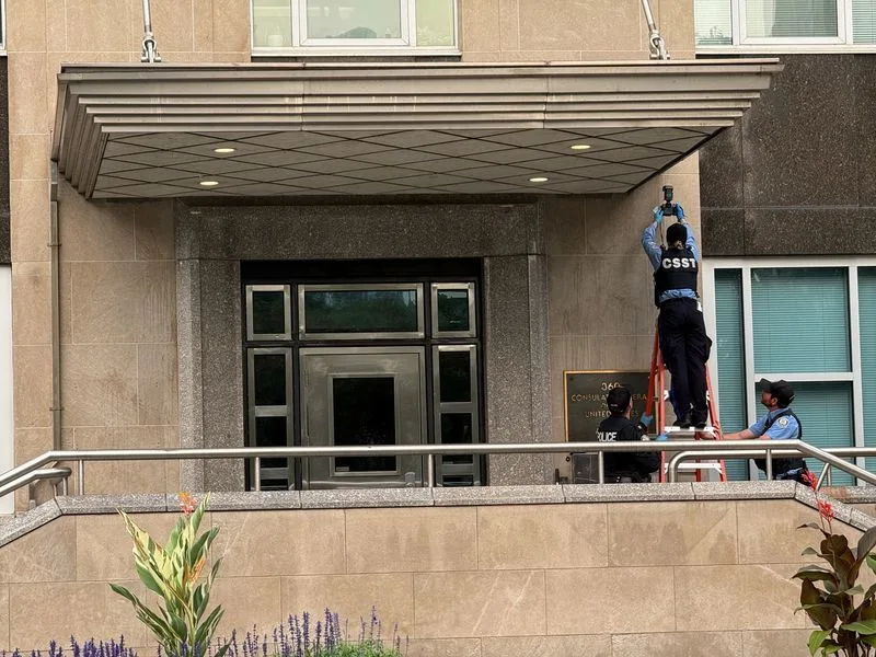 Shot fired outside US consulate in Toronto for second time this year