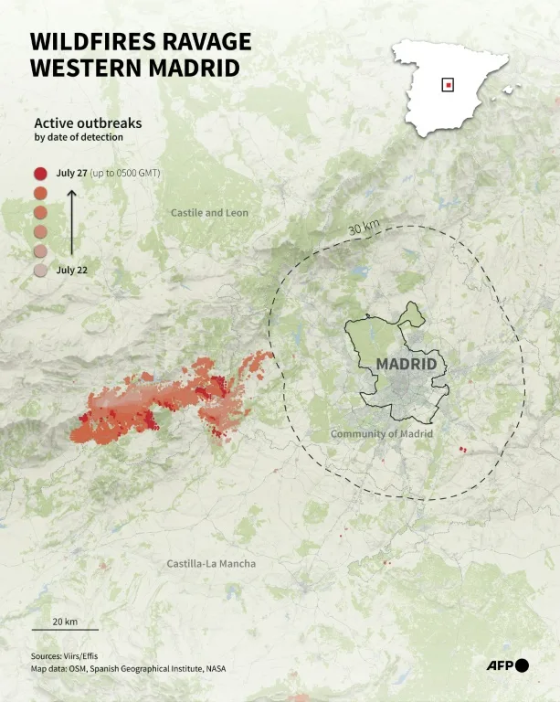 Firefighters on offensive in France, Spain as new heatwave arrives