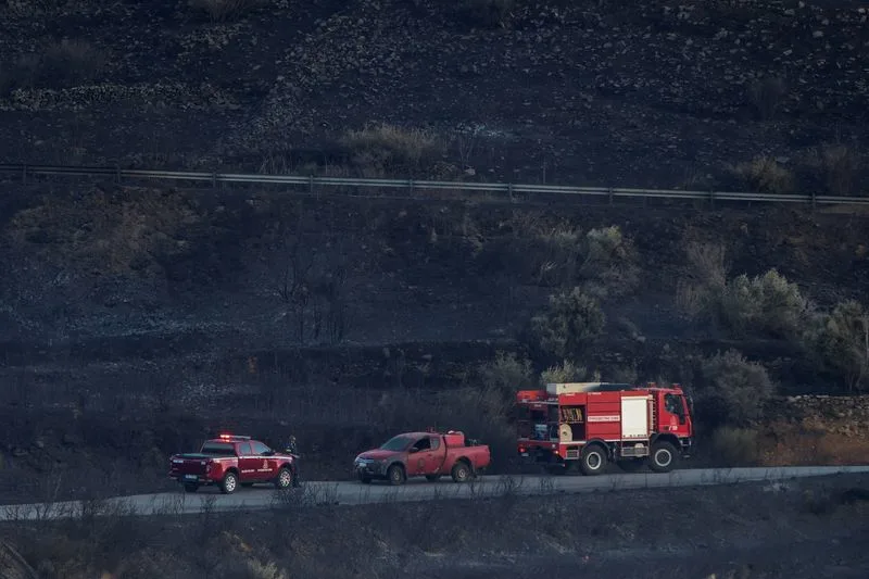 Greek firefighters battle deadly wildfires on Crete for a second day