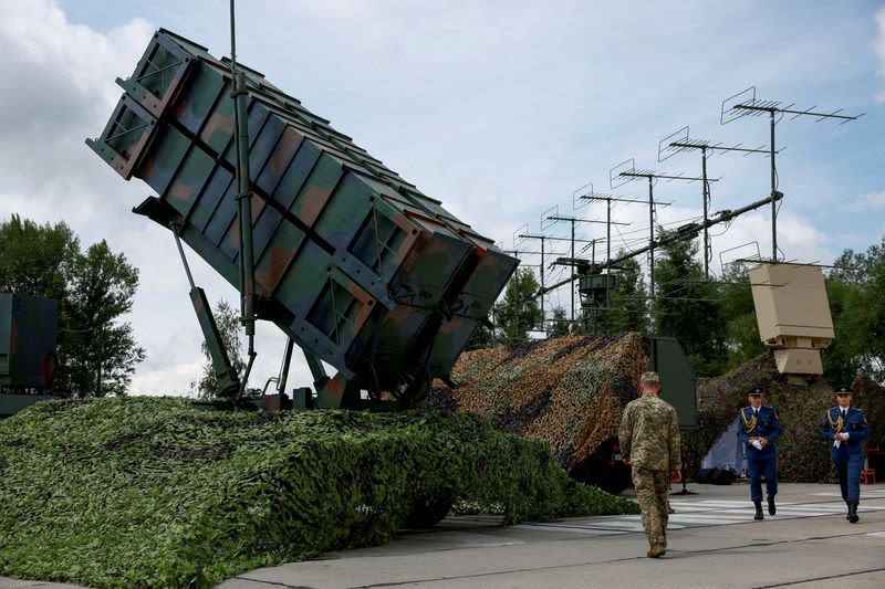 What is the Patriot missile system and why are supplies depleted worldwide?