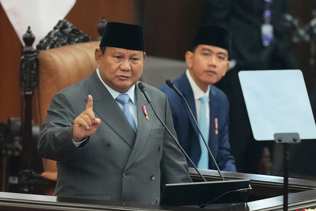 Prabowo touts Indonesia’s economic growth and investment gains in State of the Nation address