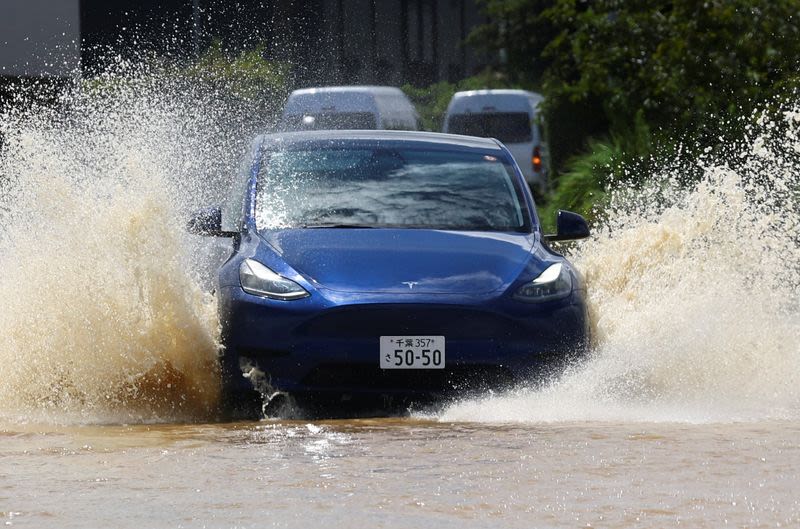Japan's record rains strand thousands at Narita airport; kill eight
